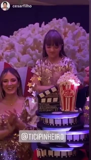 Rafa Justus curte aniversário de 10 anos em festa com clima de Oscar - imagem 4 Rafa Justus curte aniversário de 10 anos em festa com clima de Oscar - imagem 4