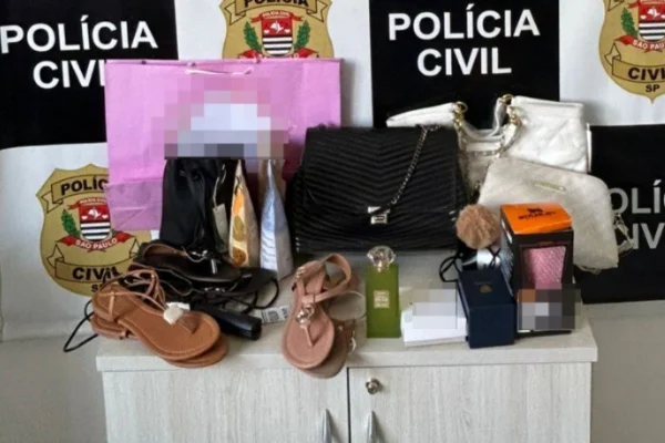Em Campinas, mulher de 29 anos com perfis falsos foi presa por estelionato. Polícia Civil recuperou R$1,1 mil em mercadorias - Metrópoles