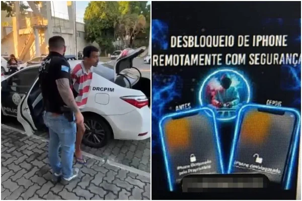 Criminoso dava “curso” on-line de como desbloquear celulares roubados