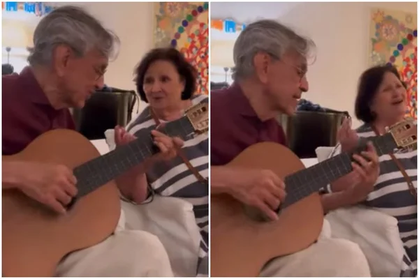 Vídeo: irmã de Paulo Gustavo grava mãe Déa Lúcia cantando com Caetano