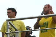 Flávio Bolsonaro e Carlos Jordy Flávio Bolsonaro e Carlos Jordy