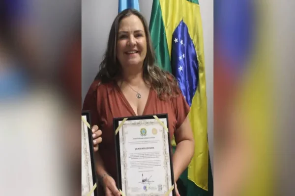 Imagem colorida, vice-prefeita de Major Vieira, Vilma Muller Kiem - Metrópoles