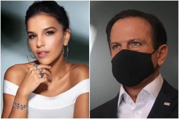 Mariana Rios e João Doria