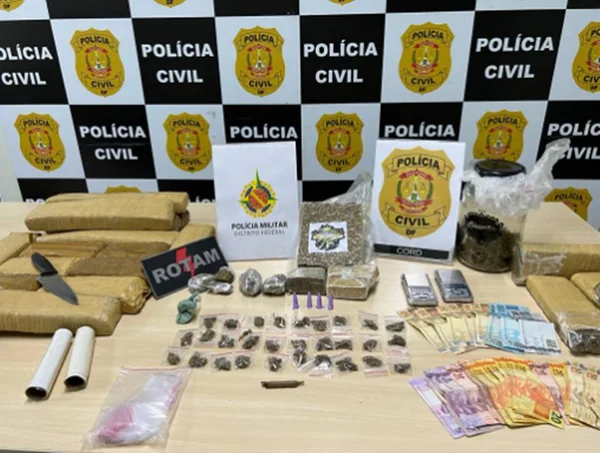 drogas apreendidas