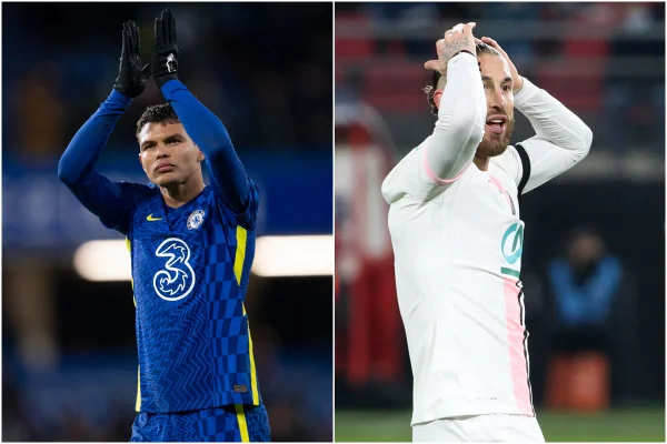 Thiago Silva e Sergio Ramos