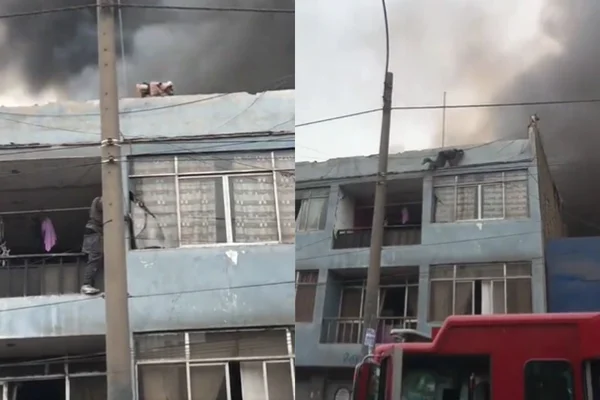 incêndio no Peru