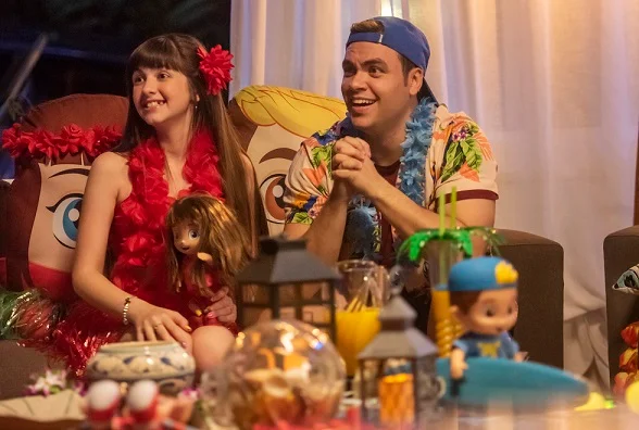 Luccas Neto e Gi Alparone