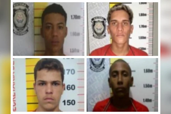 Quem são os 4 presos que seguem foragidos após fuga de presídio em BH