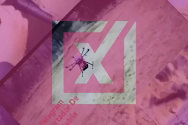 Print de vídeo que mente ao afirmar que governo federal comprou drone para causar incêndios no país. - Metrópoles