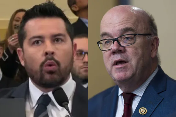 Deputado Jim McGovern e Paulo Figueiredo