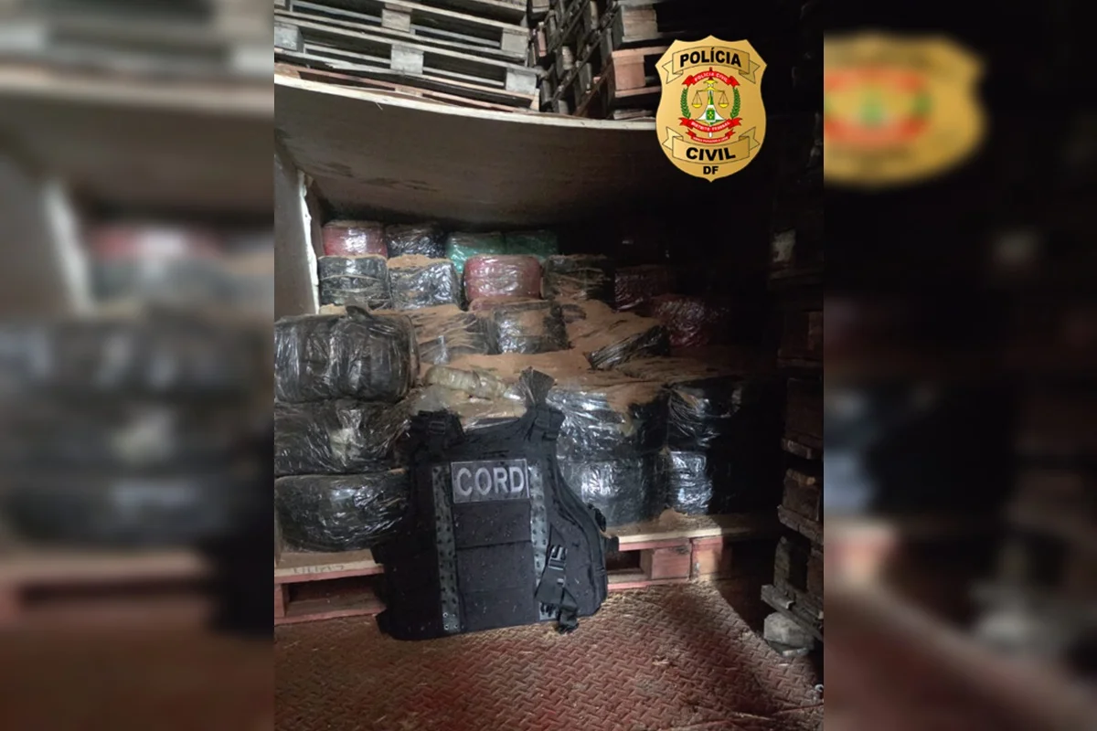 Caminhão com cerca de 4 toneladas de drogas é apreendido em Goiás