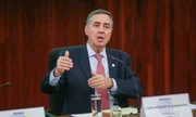 O ministro Luís Roberto Barroso presidiu o TSE nas eleições municipais de 2020 O ministro Luís Roberto Barroso presidiu o TSE nas eleições municipais de 2020