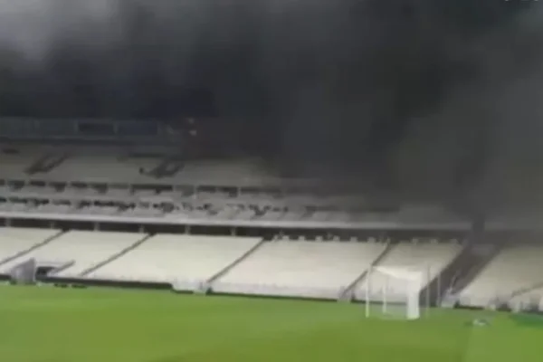 Arena Castelão incêndio