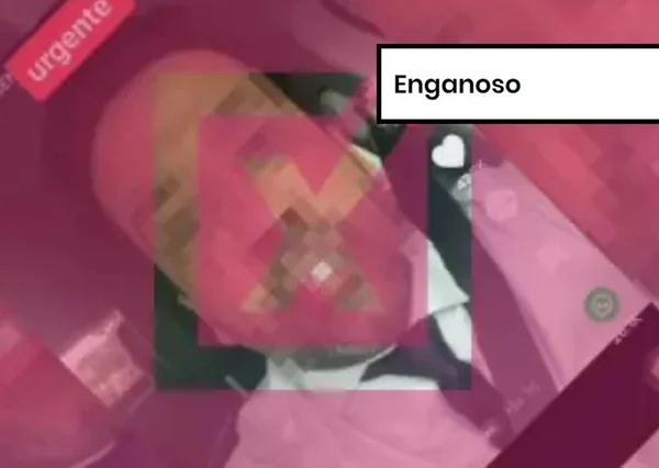 Imagem colorida de postagem enganosa sobre preços de combustívies