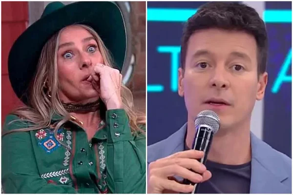 Montagem com as fotos de Adriane Galisteu e Rodrigo Faro - Metrópoles