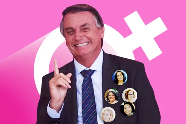 Bolsonaro escala time para reverter rejeição entre eleitorado feminino