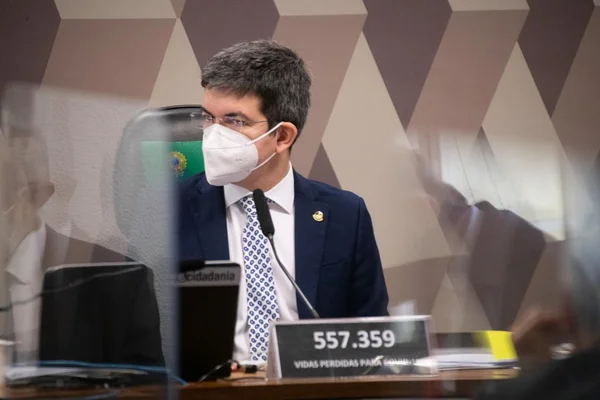 Vice-presidente da CPI da Covid, Randolfe Rodrigues