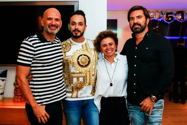 Gilvan Alves, Clayton Camargos, Ivanoska Filgueira e Caio Mendonça Gilvan Alves, Clayton Camargos, Ivanoska Filgueira e Caio Mendonça
