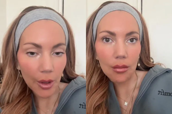 Foto colorida de uma mulher falando - Metrópoles
