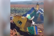 Aviões da Esquadrilha da Fumaça batem no ar durante treinamento entre Descalvado e Porto Ferreira
