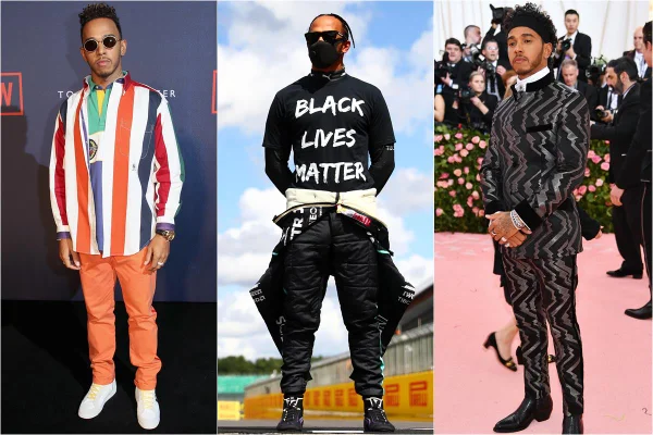 Lewis Hamilton roupas