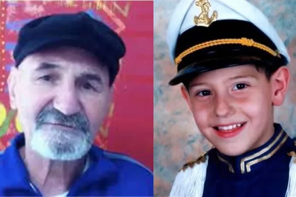 Imagem colorida mostra Médico Álvaro Ianhez e a vítima, o menino Paulo Pavesi - Metrópoles