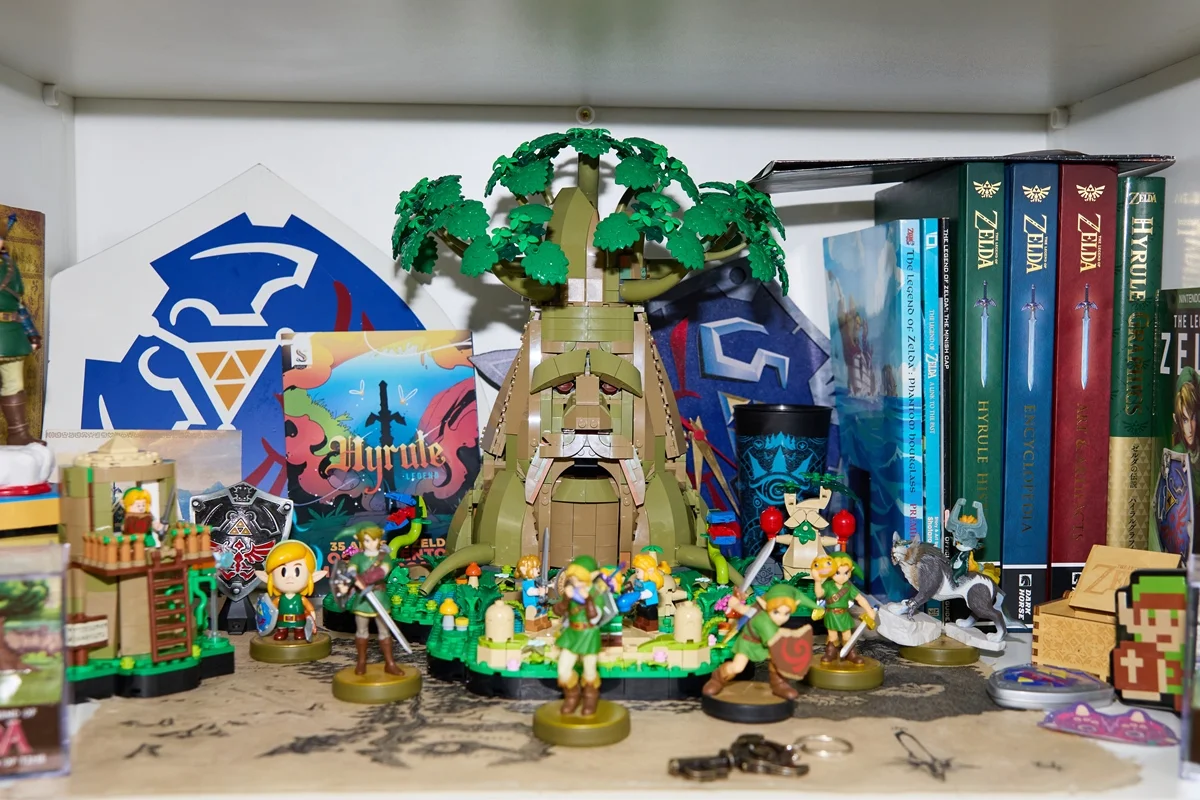 Itens de Zelda são destaques na Vitrine de Colecionáveis Itens de Zelda são destaques na Vitrine de Colecionáveis