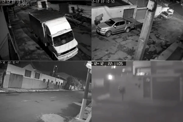 Terremoto em MG: câmeras de segurança flagram momento do tremor