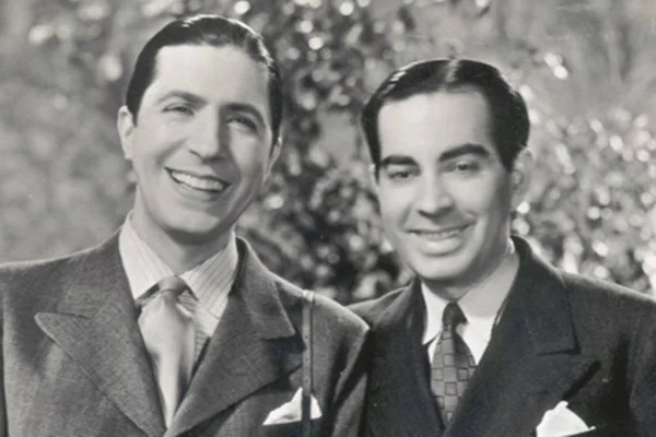 Carlos Gardel e Alfredo Le Pera, compositores de tango - Metrópoles