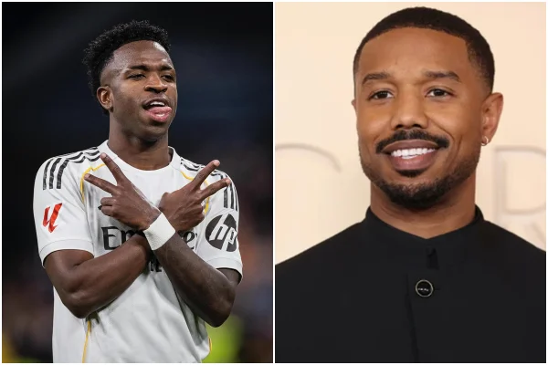 Vini Jr. e Michael B. Jordan