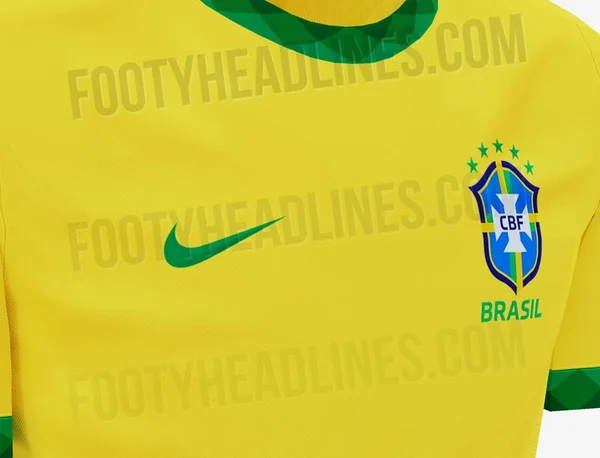 Imagens da nova camisa da Seleção Brasileira vazam na internet