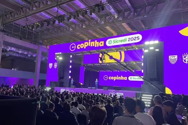 Imagem colorida do sorterio da Copinha São Paulo de 2025- Metrópoles