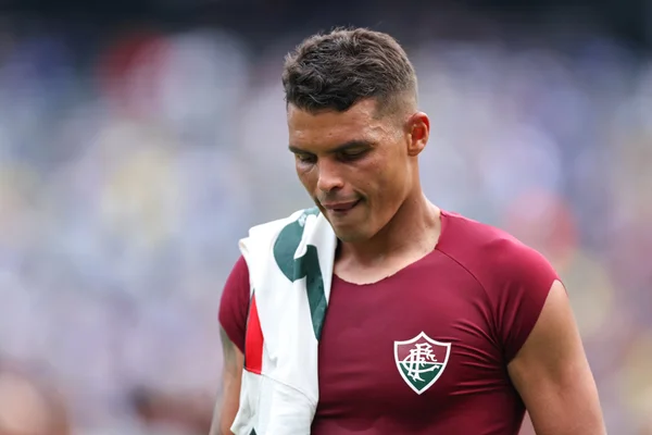 Foto colorida de Thiago Silva, zagueiro do Fluminense - Metrópoles