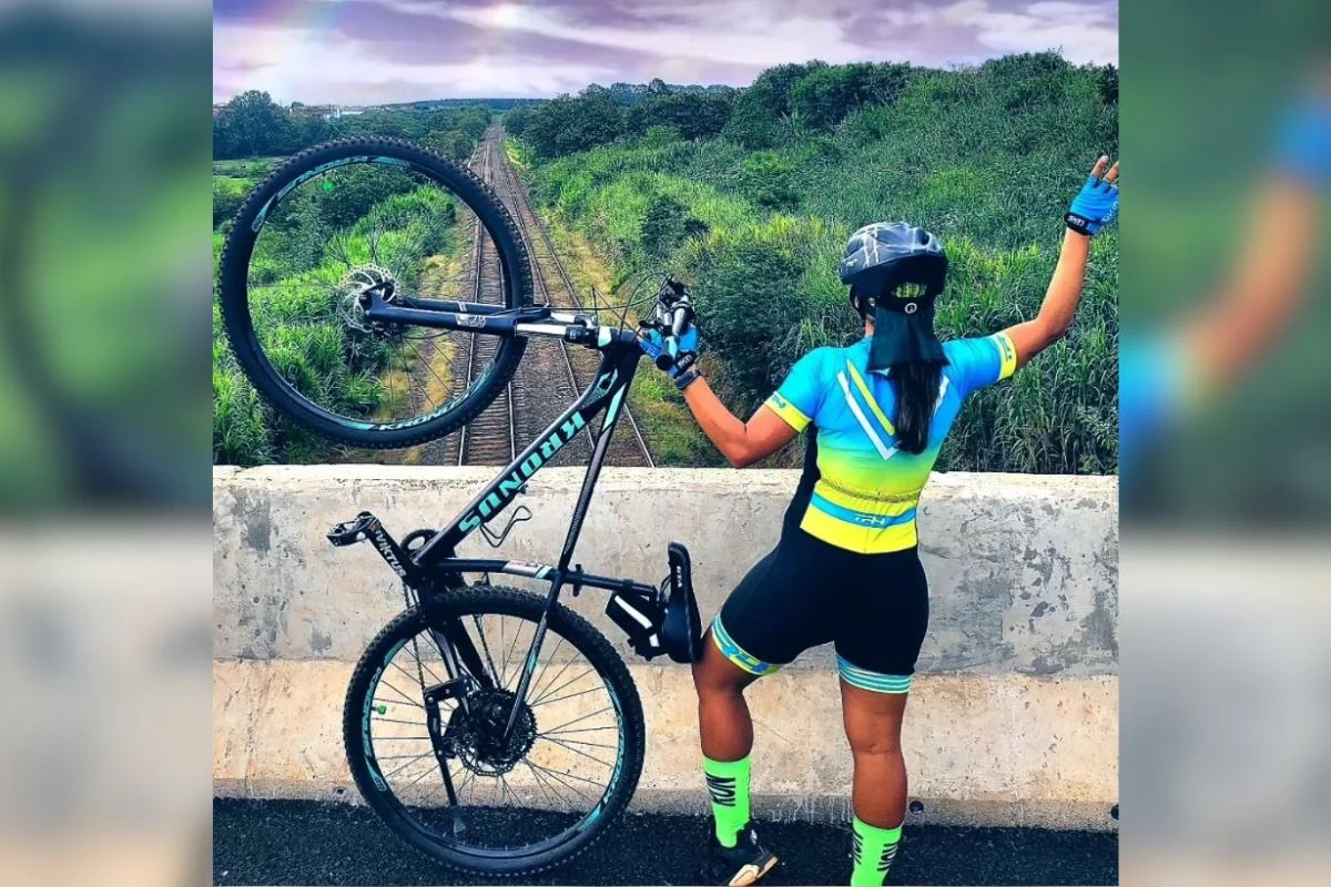 Kelly publicava fotos das suas experiências no ciclismo Kelly publicava fotos das suas experiências no ciclismo