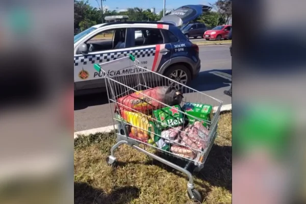 Cerveja e picanha: homem furta mercado para fazer churrasco e é preso