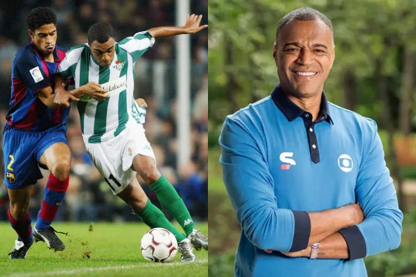 Denilson, comentarista da Rede Globo e ex-jogador do Real Betis - Metrópoles