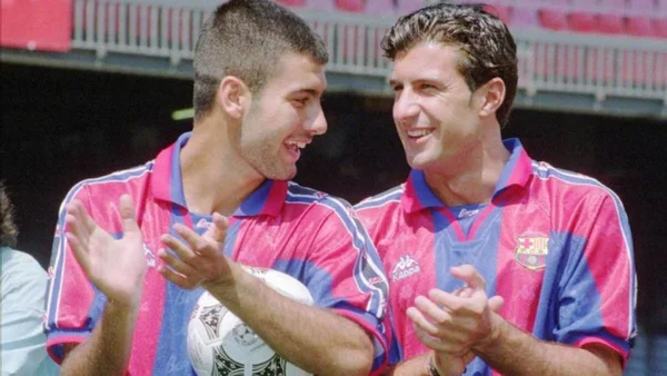 Figo comenta boato sobre relação com Guardiola: “Gosto de mulher”
