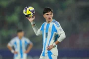 Montoro defendendo a seleção argentina no Mundial Sub-20