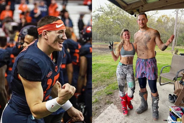 Foto colorida de atleta de futebol americano - Metrópoles
