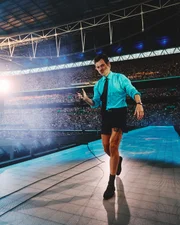 Harry Styles em um dos shows de Londres Harry Styles em um dos shows de Londres