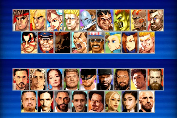 Arte de divulgação do filme Street Fighter