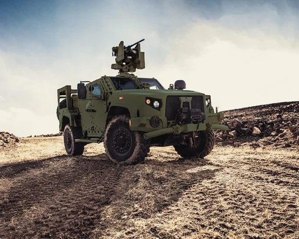 Imagem mostra JLTV, novo veículo da Marinha do Brasil - Metrópoles