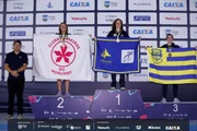 Representando o Iate Clube de Brasília, a atleta dominou as provas do estilo costas na categoria Infantil 1, consolidando-se como um dos grandes destaques do torneio