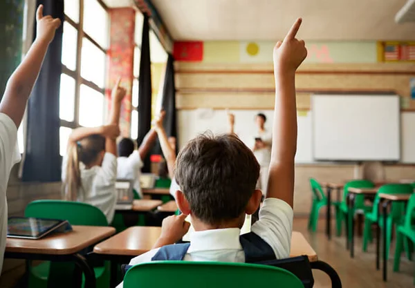 Alunos escola