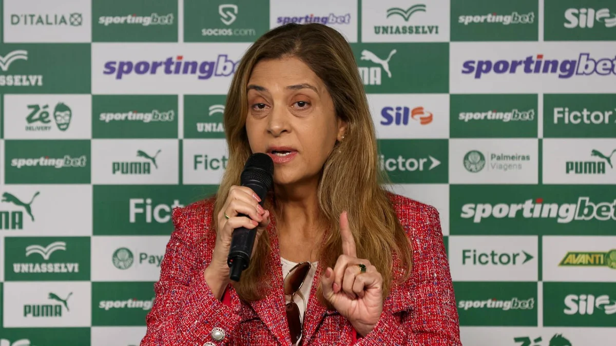 Imagem ilustrativa sobre Leila Pereira explode contra o Flamengo e 'segredo' do Palmeiras vem à tona