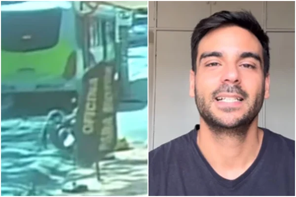 Apresentador do Globo Esporte sofre acidente de moto
