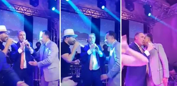 Vídeo. Barroso canta ao lado de Diogo Nogueira em festa de casamento