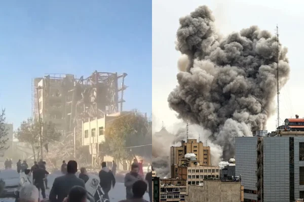 Imagem colorida, Imagens mostram conselho do líder supremo do Irã destruído após ataque - Metrópoles