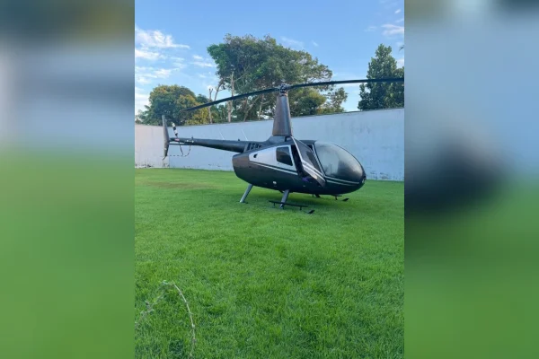 PF apreende helicóptero e dinheiro em operação contra Maranhãozinho - destaque galeria