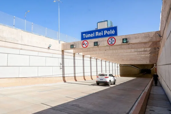 Túnel Rei Pelé, DF - Metrópoles